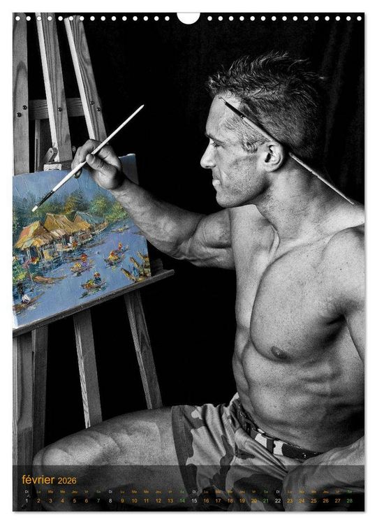 Produktbild: CEDRICKO vous souhaite une bonne ann&eacute;e (Calendrier mural 2026 DIN A3 horizontal), CALVENDO calendrier mensuel