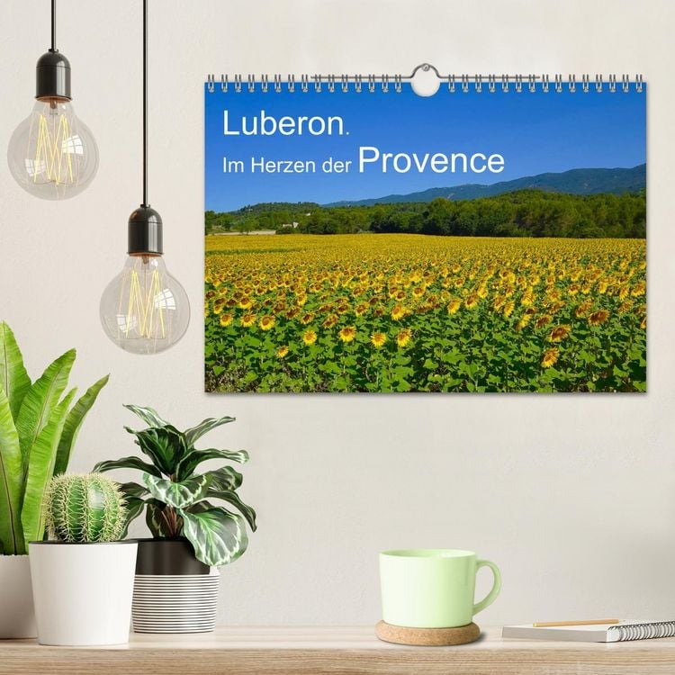 Produktbild: Luberon. Im Herzen der Provence (Wandkalender 2026 DIN A4 quer), CALVENDO Monatskalender