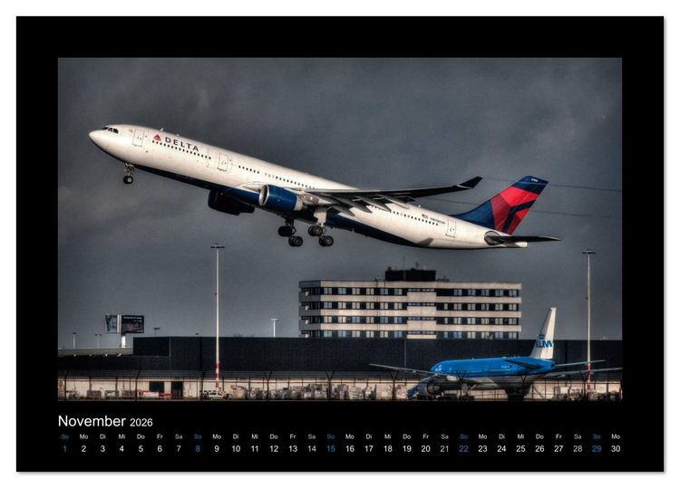 Produktbild: Faszination Luftfahrt (Tischkalender 2026 DIN A5 quer), CALVENDO Monatskalender