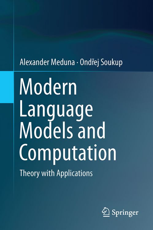 Produktbild: Modern Language Models and Computation