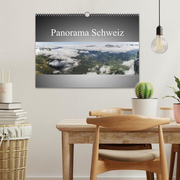 Produktbild: Panorama Schweiz (Wandkalender 2026 DIN A3 quer), CALVENDO Monatskalender