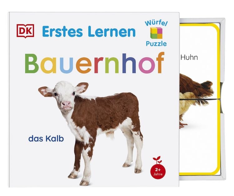 Produktbild: Erstes Lernen W&uuml;rfelpuzzle. Bauernhof