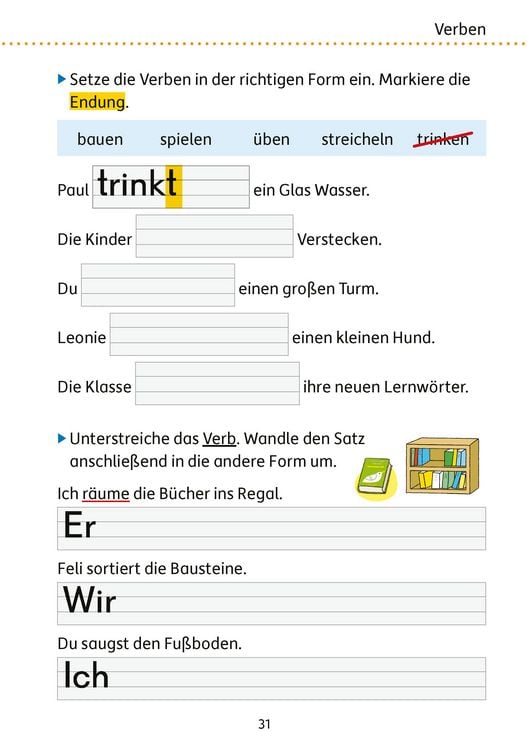 Produktbild: Mein &Uuml;bungsheft Grammatik 2. Klasse
