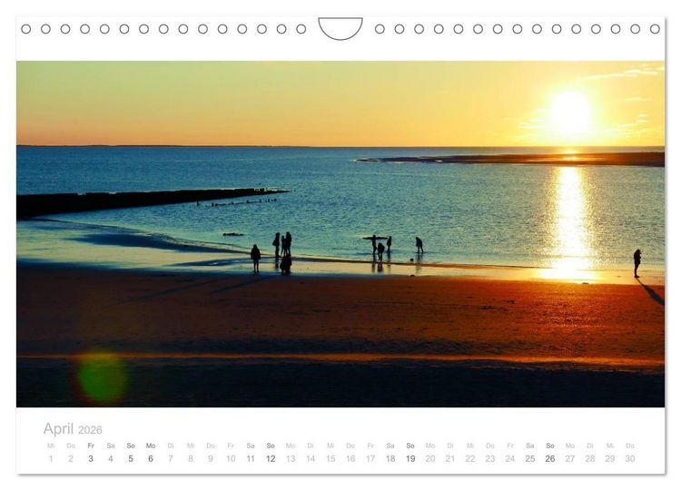 Produktbild: Einfach Borkum (Wandkalender 2026 DIN A4 quer), CALVENDO Monatskalender