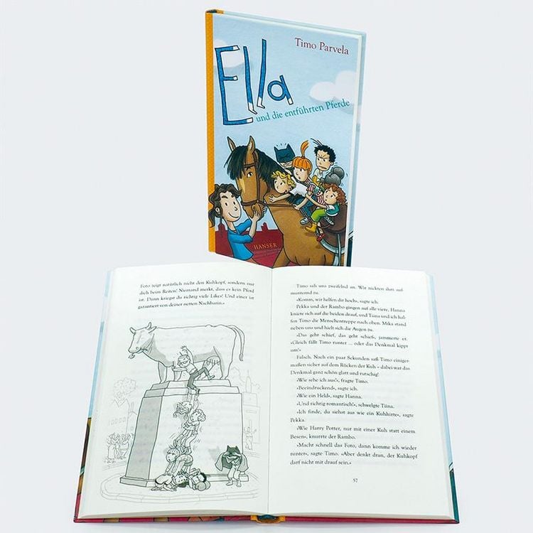 Produktbild: Ella und die entf&uuml;hrten Pferde