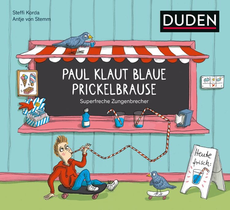 Produktbild: Paul klaut blaue Prickelbrause - Superfreche Zungenbrecher - ab 5 Jahren
