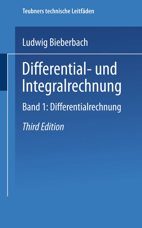 Produktbild: Differential- und Integralrechnung