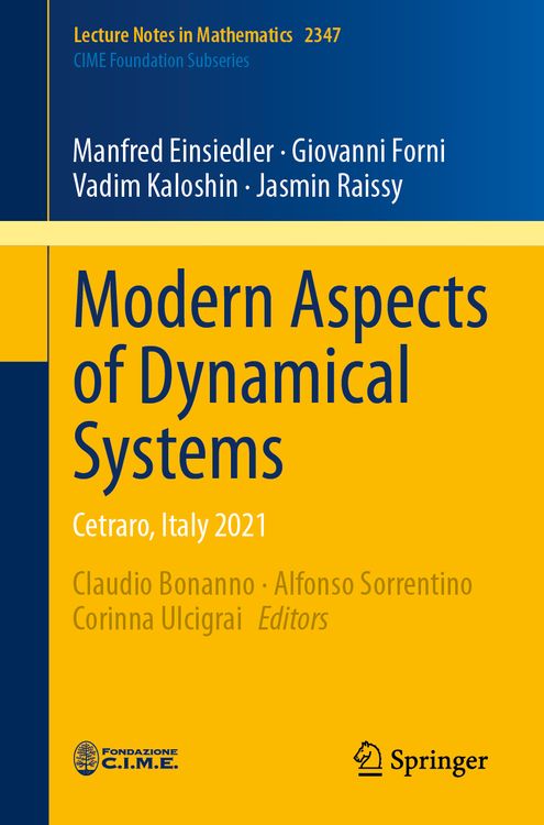 Produktbild: Modern Aspects of Dynamical Systems