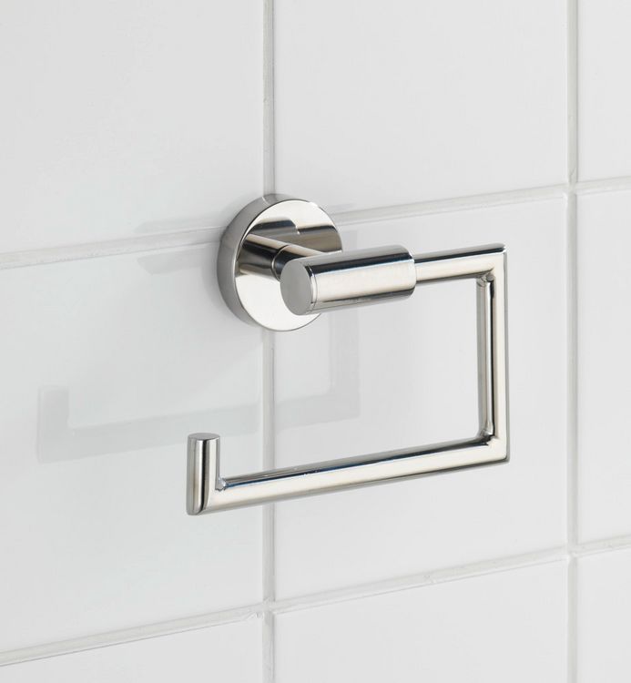 Produktbild: Toilettenpapierhalter Mod. Bosio Edelstahl gl&auml;nzend, rostfrei