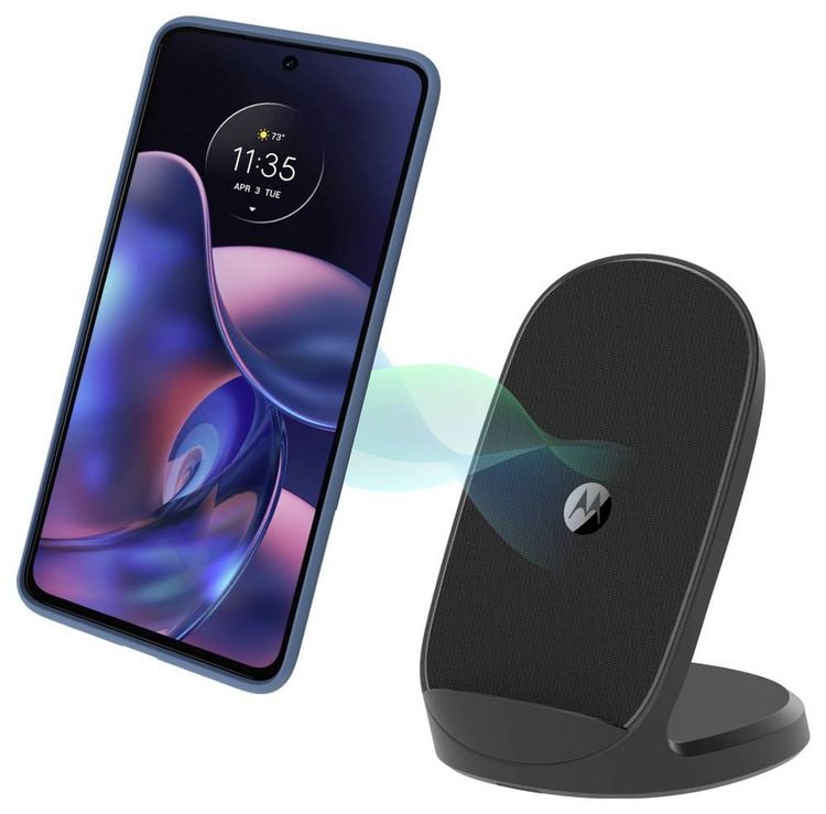 Produktbild: Motorola Induktions-Ladeger&auml;t 15W TurboPower Wireless Charging Pad SJW202-EU Schwarz