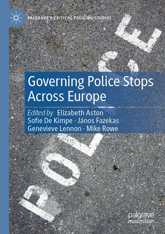 Produktbild: Governing Police Stops Across Europe