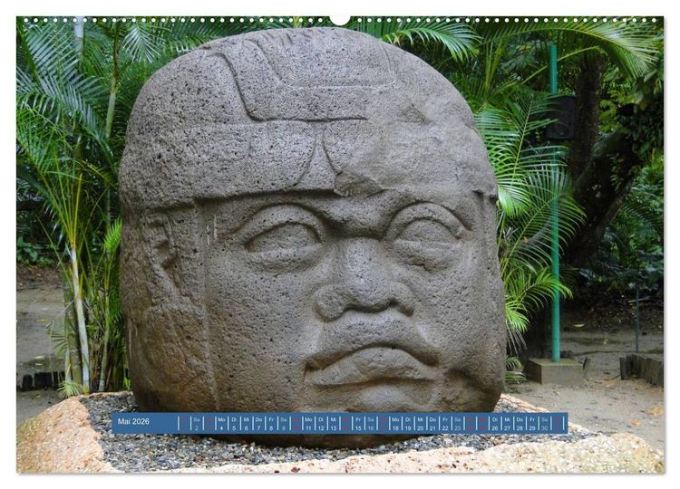 Produktbild: Mexiko - Land der Farben (Wandkalender 2026 DIN A2 quer), CALVENDO Monatskalender