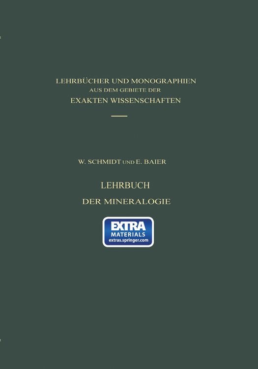 Produktbild: Lehrbuch der Mineralogie