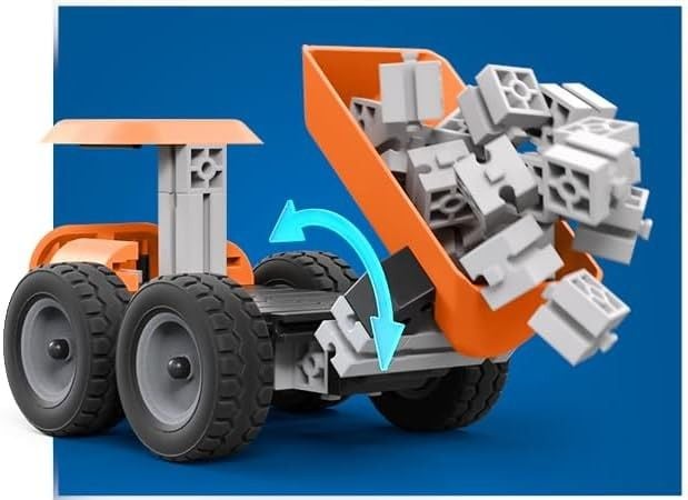 Produktbild: Fischertechnik 576101 - JUNIOR MAX, 10 Modelle, Solarmodelle, Konstruktionsbaukasten