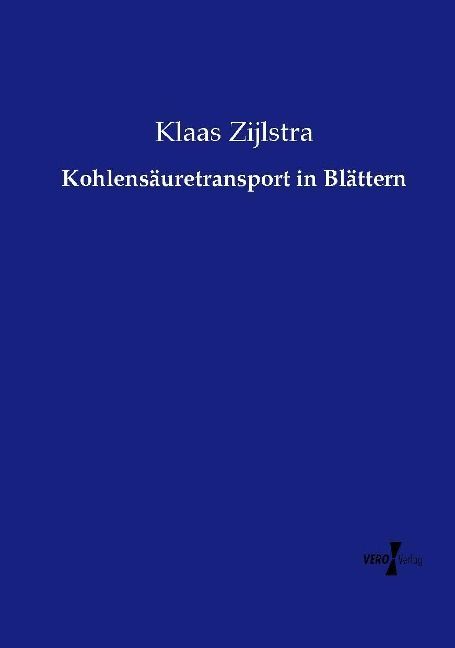 Produktbild: Kohlens&auml;uretransport in Bl&auml;ttern