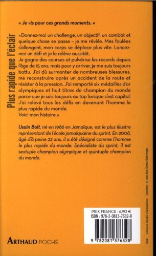 Produktbild: Plus rapide que l'&eacute;clair: ma biographie
