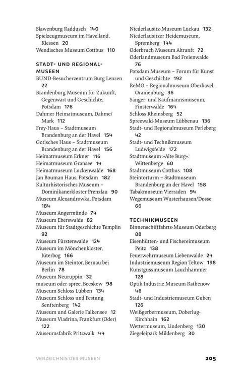 Produktbild: Die sch&ouml;nsten Museen in Brandenburg