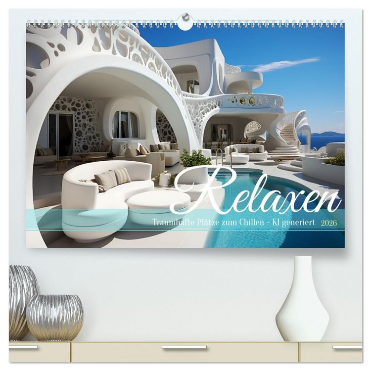 Produktbild: Relaxen (hochwertiger Premium Wandkalender 2026 DIN A2 quer), Kunstdruck in Hochglanz