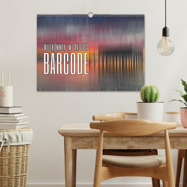 Produktbild: Willkommen im Land des Barcode (Wandkalender 2026 DIN A3 quer), CALVENDO Monatskalender