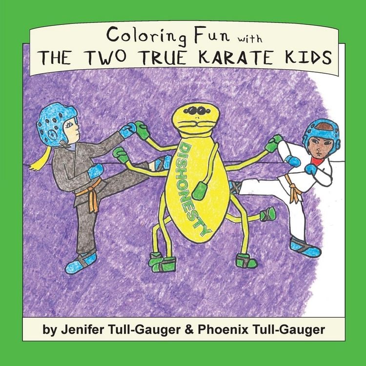 Produktbild: Coloring Fun with the Two True Karate Kids