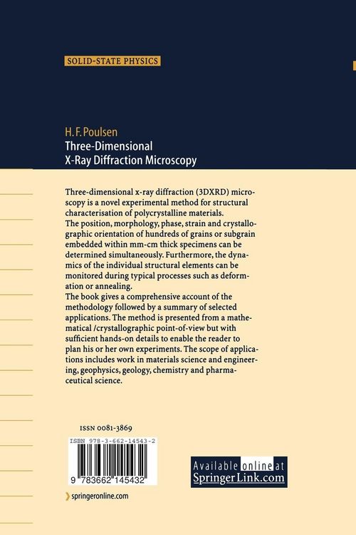 Produktbild: Three-Dimensional X-Ray Diffraction Microscopy