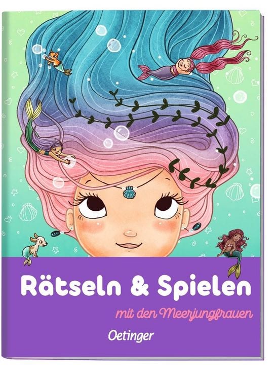 Produktbild: Meerjungfrauen. Puzzle im Buch. 100 Teile