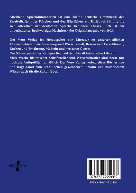 Produktbild: Allerhand Sprachdummheiten