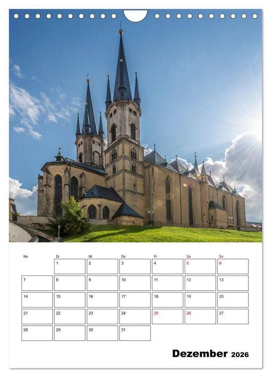 Produktbild: WESTB&Ouml;HMEN Terminplaner (Wandkalender 2026 DIN A4 hoch), CALVENDO Monatskalender
