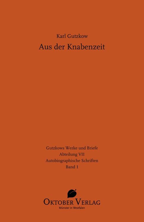 Produktbild: Aus der Knabenzeit