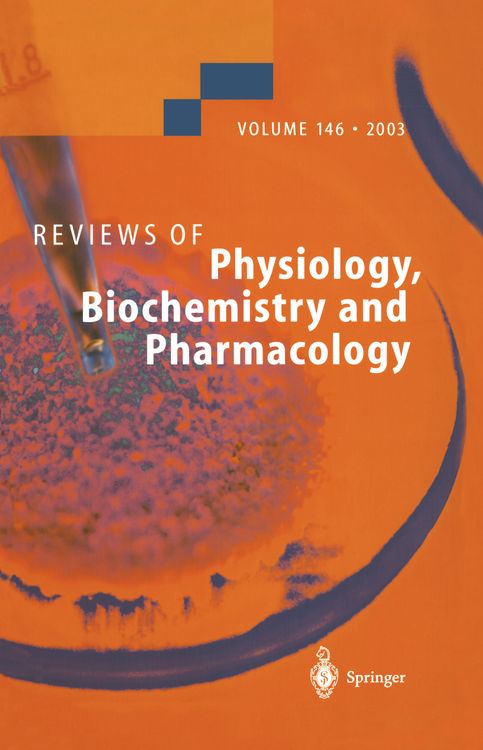 Produktbild: Reviews of Physiology, Biochemistry and Pharmacology