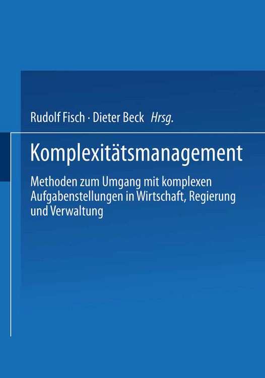 Produktbild: Komplexit&auml;tsmanagement