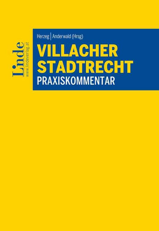 Produktbild: Villacher Stadtrecht