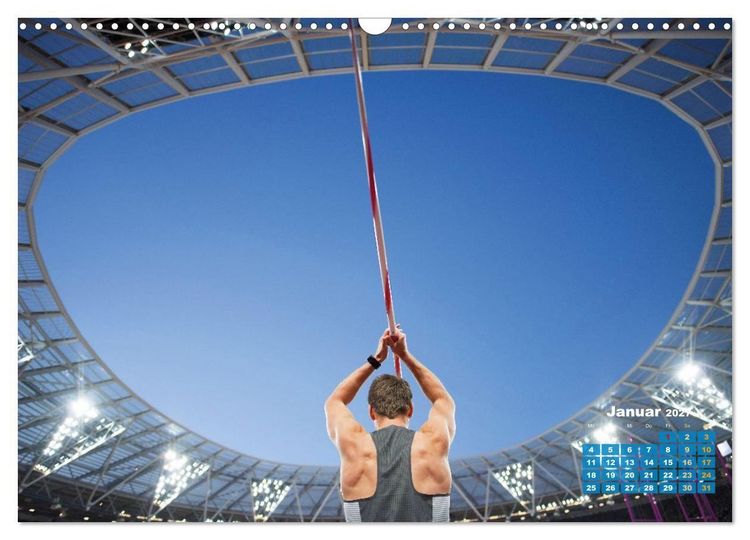 Produktbild: Faszination Leichtathletik: Schneller, h&ouml;her, weiter (Wandkalender 2027 DIN A3 quer), CALVENDO Monatskalender