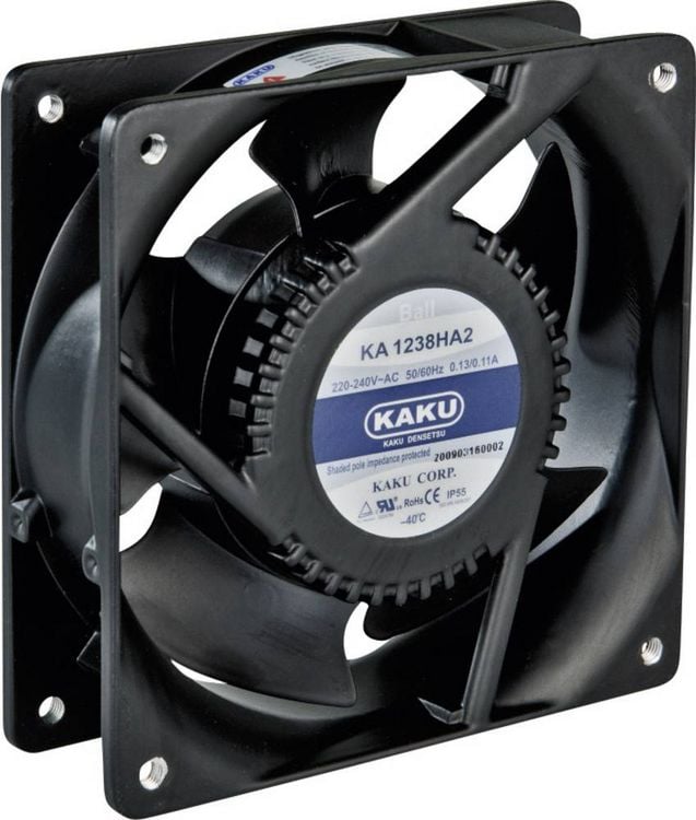 Produktbild: SEPA KA1238XA2BMT Axiall&uuml;fter 230 V/AC 178 m&sup3;/h (L x B x H) 120 x 120 x 38mm