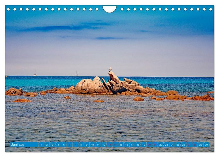 Produktbild: Traumhaftes Sardinien (Wandkalender 2026 DIN A4 quer), CALVENDO Monatskalender
