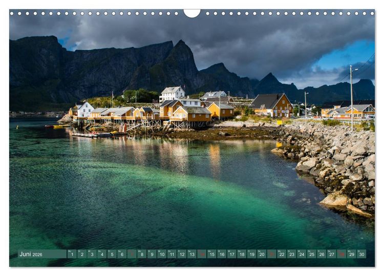 Produktbild: Wandern - In Norwegen und Schweden (Wandkalender 2026 DIN A3 quer), CALVENDO Monatskalender