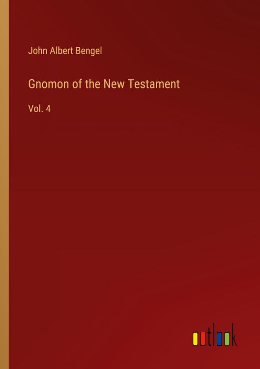 Produktbild: Gnomon of the New Testament