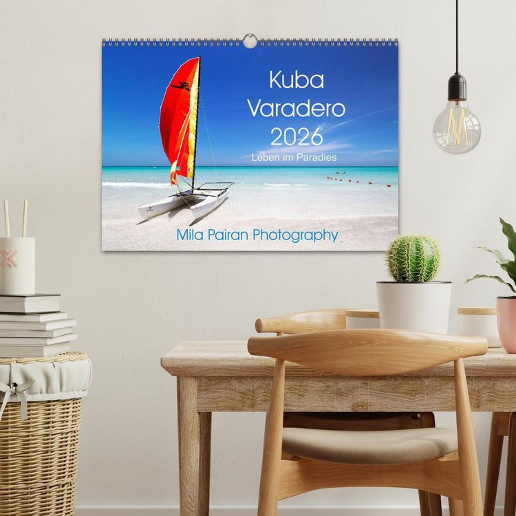 Produktbild: Kuba Varadero 2026 Leben im Paradies (Wandkalender 2026 DIN A3 quer), CALVENDO Monatskalender
