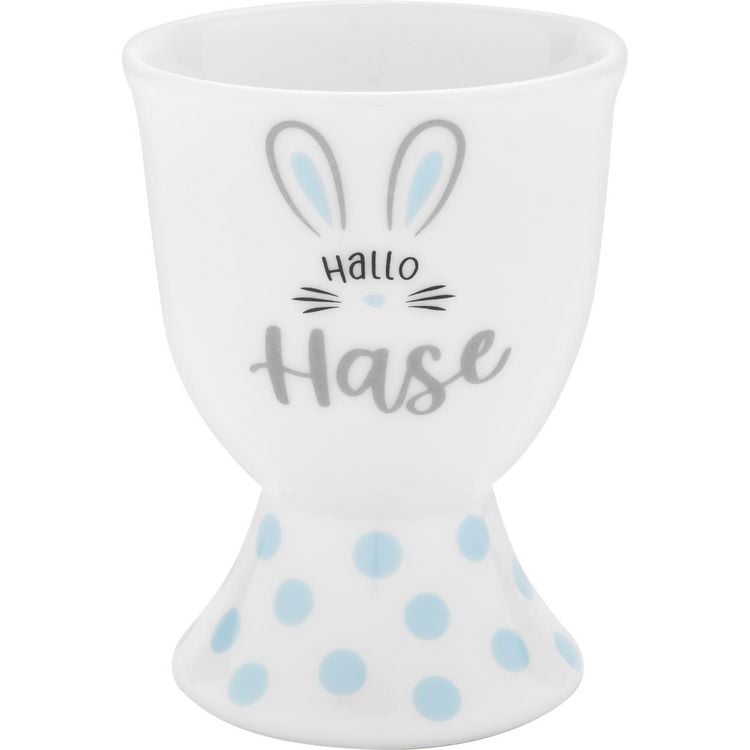 Eierbecher-Set Motiv 'Hallo Hase'