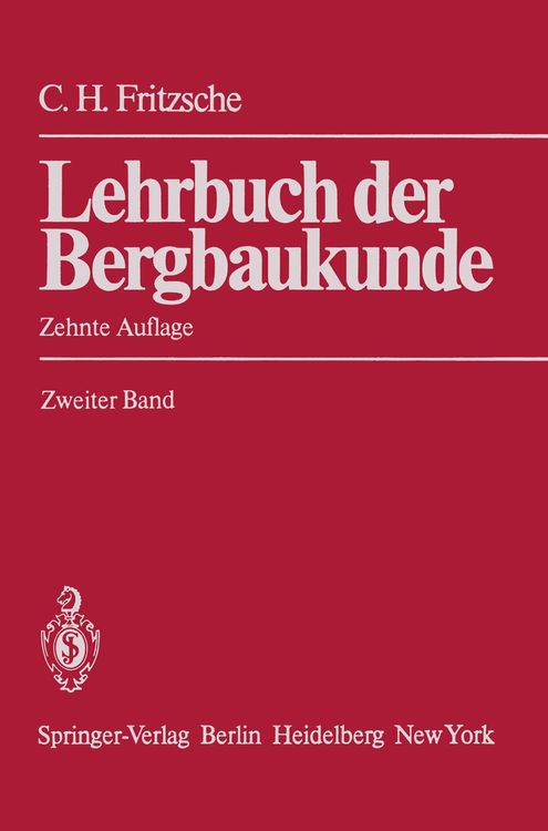 Produktbild: Lehrbuch der Bergbaukunde