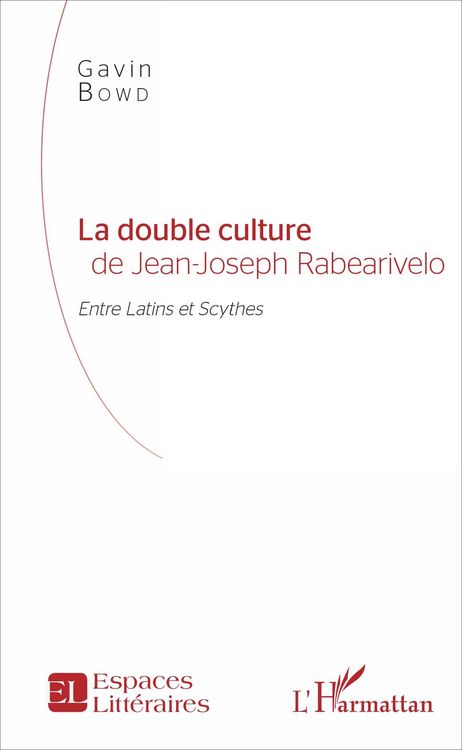 Produktbild: La double culture de Jean-Joseph Rabearivelo