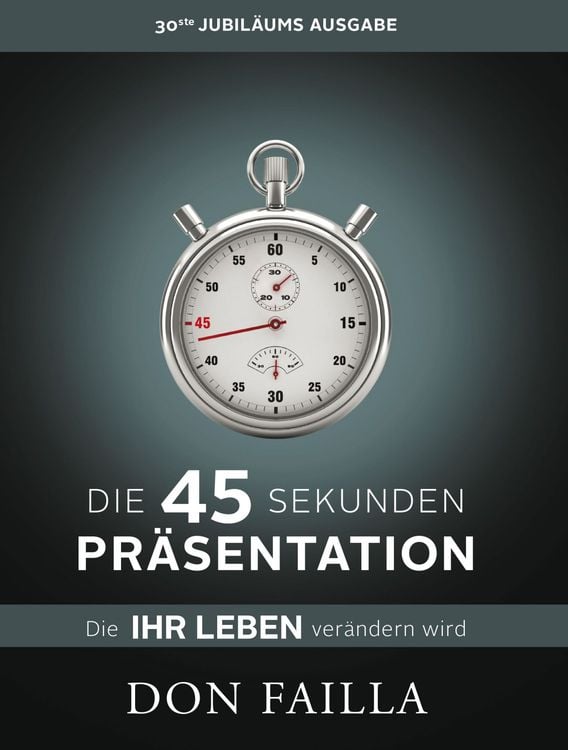 Produktbild: Die 45-Sekunden Pr&auml;sentation, die Ihr Leben ver&auml;ndern wird
