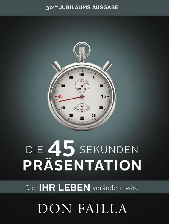 Produktbild: Die 45 Sekunden Pr&auml;sentation