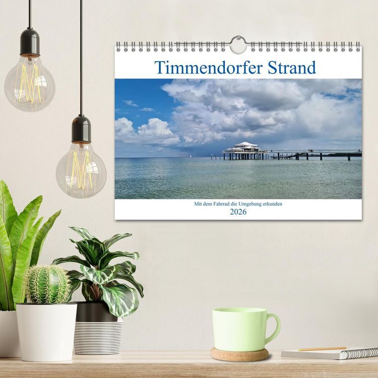Produktbild: Timmendorfer Strand und Umgebung (Wandkalender 2026 DIN A4 quer), CALVENDO Monatskalender