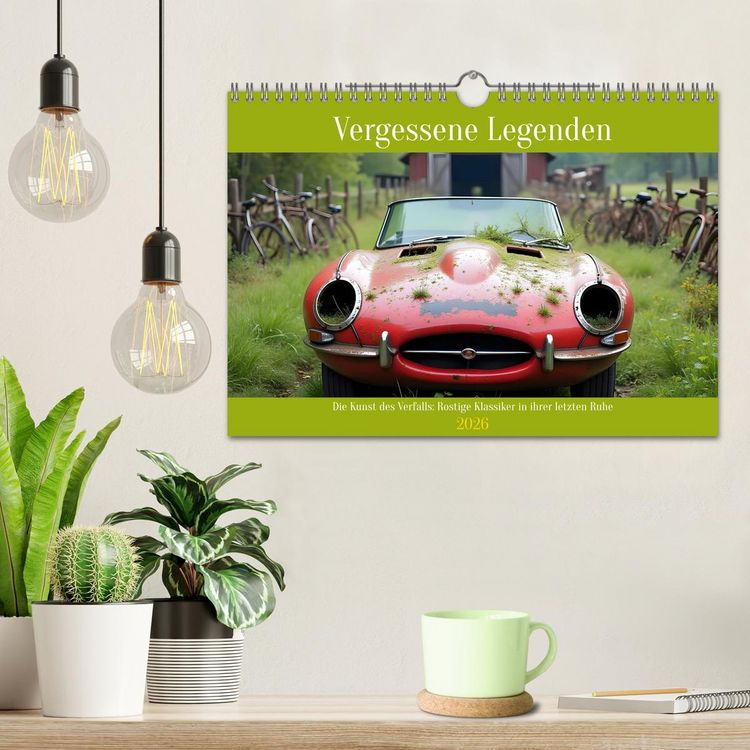 Produktbild: Vergessene Legenden (Wandkalender 2026 DIN A4 quer), CALVENDO Monatskalender