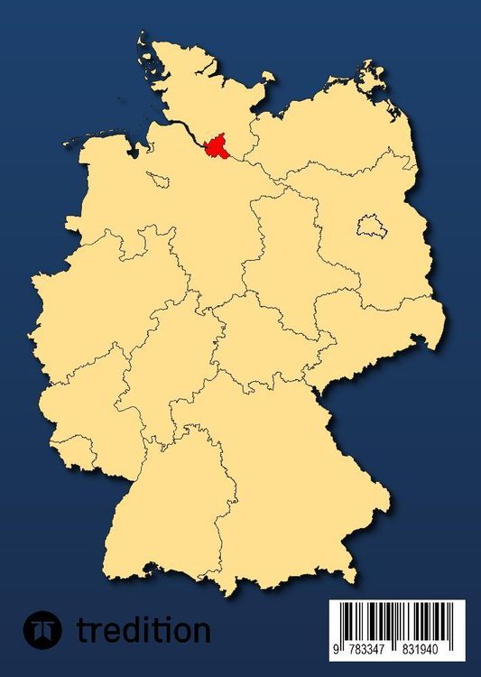 Produktbild: Hamburg Stadtplan Malbuch