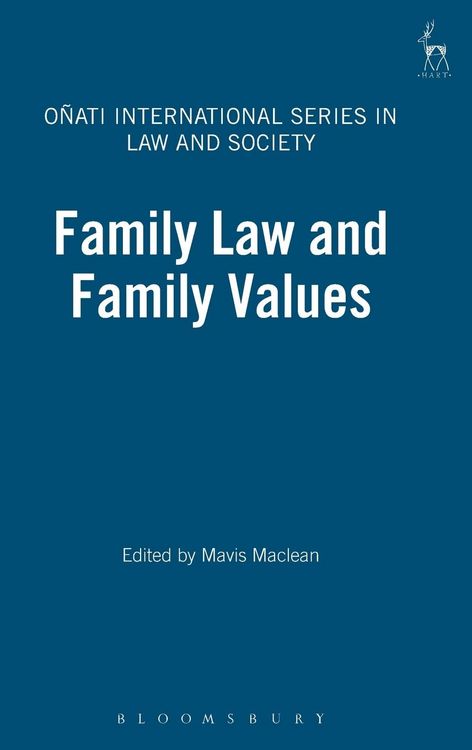 Produktbild: Family Law and Family Values