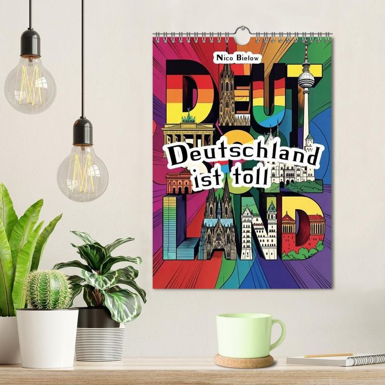 Produktbild: Deutschland ist toll (Wandkalender 2027 DIN A4 hoch), CALVENDO Monatskalender