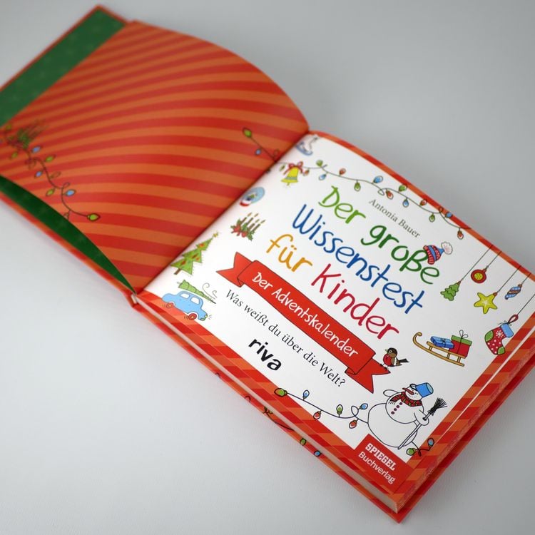Produktbild: Der gro&szlig;e Wissenstest f&uuml;r Kinder &ndash; Der Adventskalender