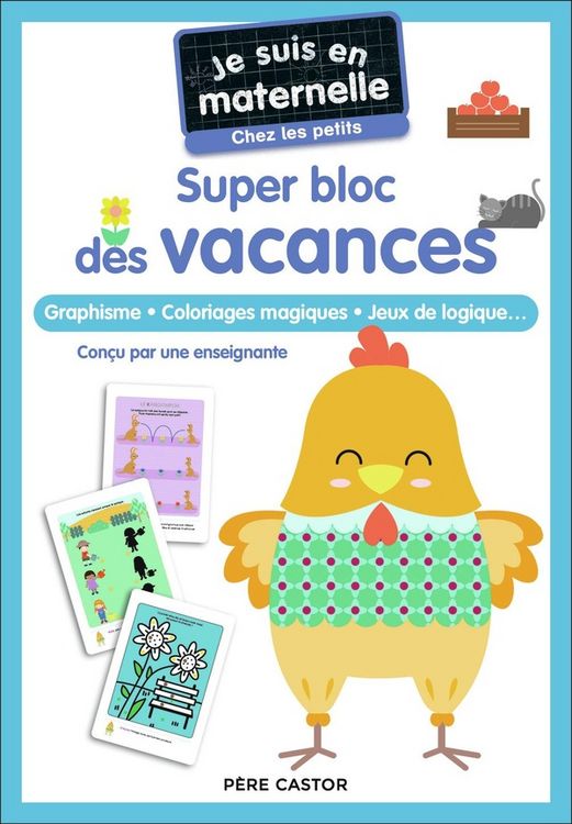 Produktbild: Je suis en maternelle - Super bloc des vacances - Chez les petits